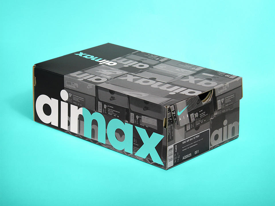 SPECIAL BOX for NIKE AIR MAX 95 ATMOS “WE LOVE NIKE” CLEAR JADE